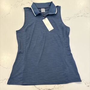 NWT Calia Women’s Navy Blue Golf Tank Top Moisture-Wicking
